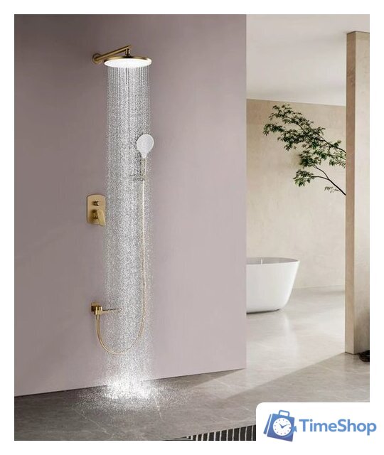 Душевая система  Ganzer GZ06165-S - Изображение №4 — Интернет-магазин Time-Shop