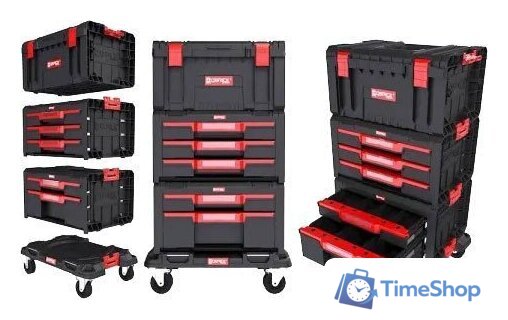 Набор ящиков Qbrick System PRO Drawer Workshop Set 2 2.0 Z258346PG013 - Изображение №2 — Интернет-магазин Time-Shop