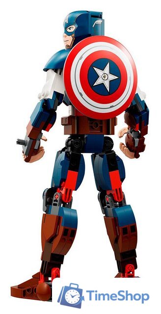 Конструктор LEGO Marvel Super Heroes 76258 Сборная фигурка Капитана Америки - Изображение №4 — Интернет-магазин Time-Shop