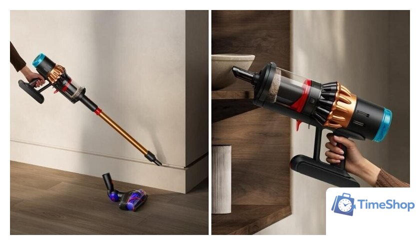 Пылесос Dyson V16 Piston Animal 492963-01 (матовый черный/медный) - Изображение №10 — Интернет-магазин Time-Shop