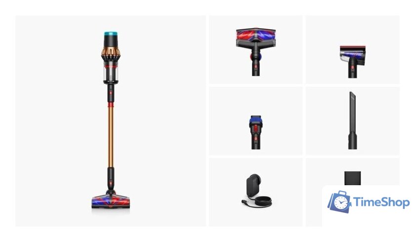 Пылесос Dyson V16 Piston Animal 492963-01 (матовый черный/медный) - Изображение №2 — Интернет-магазин Time-Shop