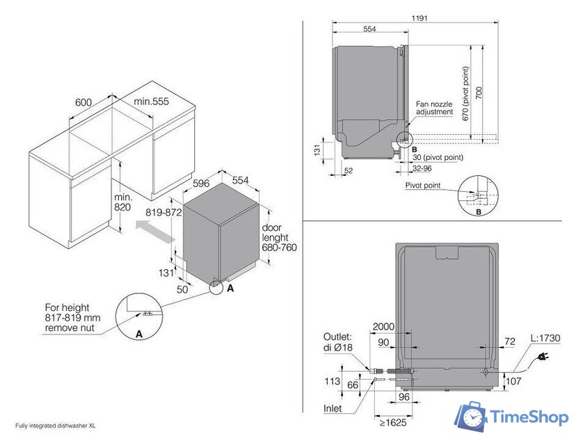 Встраиваемая посудомоечная машина ASKO DFI545N - Изображение №6 — Интернет-магазин Time-Shop