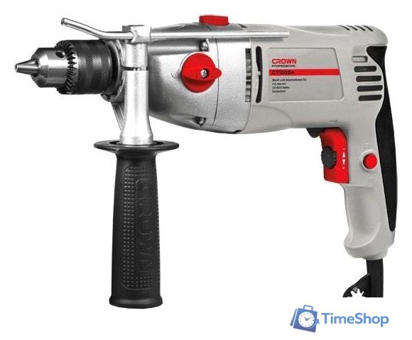 Ударная дрель Crown CT10034 - Изображение №1 — Интернет-магазин Time-Shop