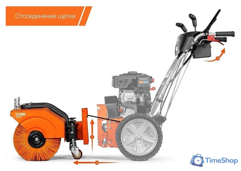 Подметальная машина Daewoo Power SC 8080 - Изображение №16 — Интернет-магазин Time-Shop