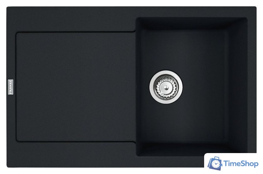 Кухонная мойка Franke Maris MRG 611-78 114.0676.024 (матовый черный) - Изображение №1 — Интернет-магазин Time-Shop