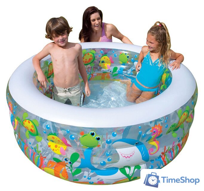 Надувной бассейн Intex Aquarium 152х56 (58480) - Изображение №1 — Интернет-магазин Time-Shop