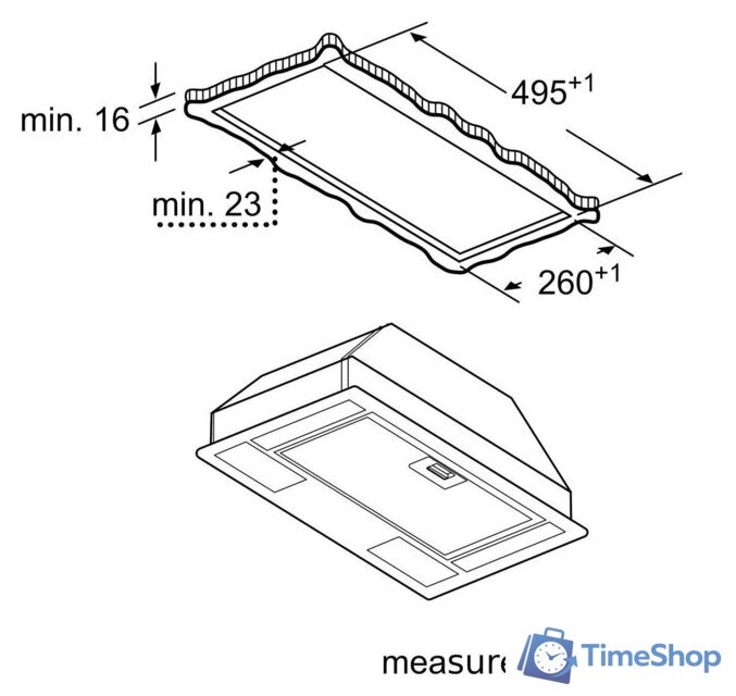 Кухонная вытяжка Bosch Serie 2 DLN52AC70 - Изображение №4 — Интернет-магазин Time-Shop
