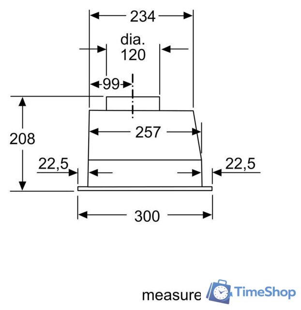 Кухонная вытяжка Bosch Serie 2 DLN52AC70 - Изображение №3 — Интернет-магазин Time-Shop