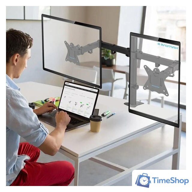 Кронштейн для монитора Kromax CASPER-508 - Изображение №6 — Интернет-магазин Time-Shop