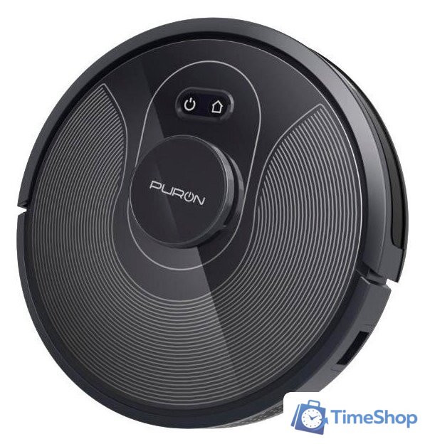 Робот-пылесос Puron PR10 (черный) - Изображение №1 — Интернет-магазин Time-Shop