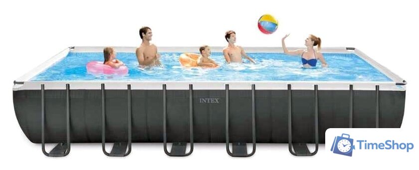 Каркасный бассейн Intex Ultra Frame (732х366х132) (фильтр 7900 л/ч) - Изображение №2 — Интернет-магазин Time-Shop