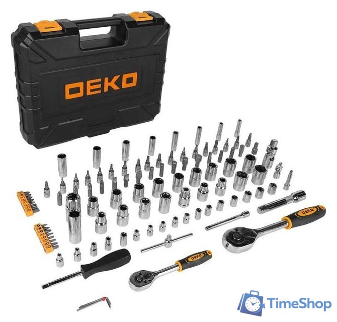 Универсальный набор инструментов Deko DKAT108 (108 предметов) - Изображение №2 — Интернет-магазин Time-Shop