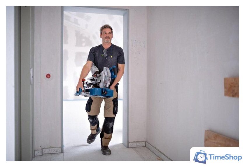 Торцовочная пила Bosch GCM 18V-216 D 0601B51000 (без АКБ) - Изображение №10 — Интернет-магазин Time-Shop