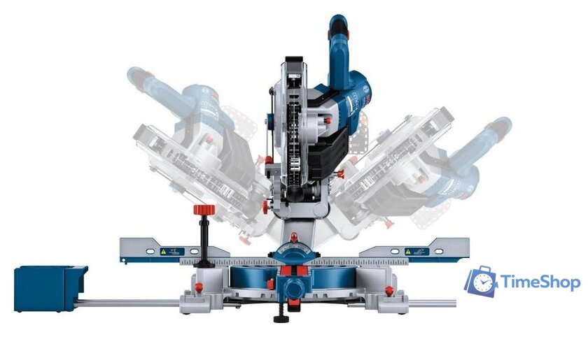 Торцовочная пила Bosch GCM 18V-216 D 0601B51000 (без АКБ) - Изображение №3 — Интернет-магазин Time-Shop
