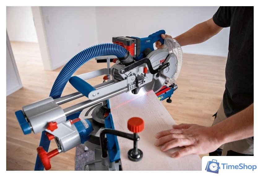 Торцовочная пила Bosch GCM 18V-216 D 0601B51000 (без АКБ) - Изображение №5 — Интернет-магазин Time-Shop
