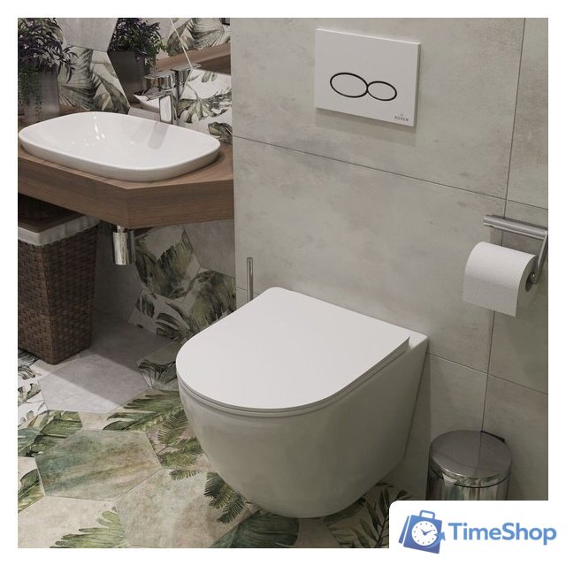 Унитаз подвесной Roxen Antares 530185-01 Rimless Soft Close - Изображение №2 — Интернет-магазин Time-Shop