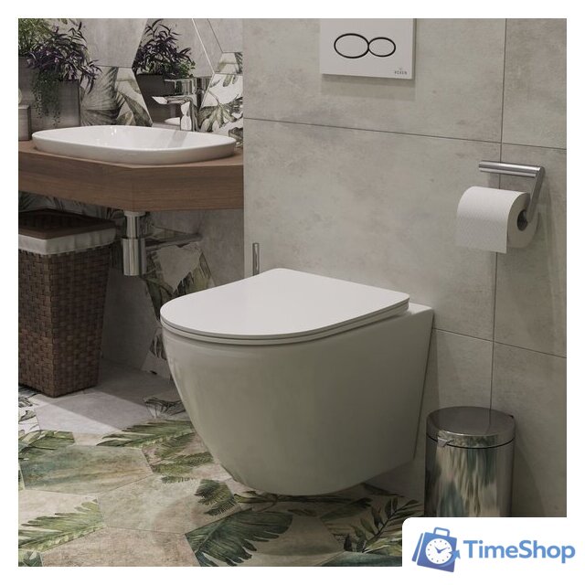 Унитаз подвесной Roxen Antares 530185-01 Rimless Soft Close - Изображение №3 — Интернет-магазин Time-Shop