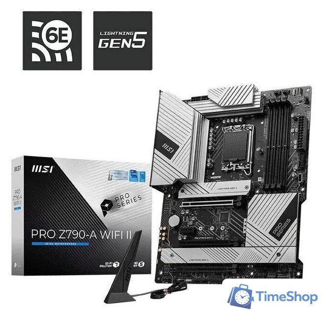 Материнская плата MSI Pro Z790-A WiFi II - Изображение №5 — Интернет-магазин Time-Shop