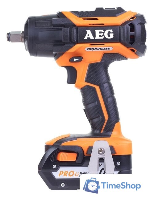 Гайковерт AEG Powertools BSS 18C 12ZBL LI-402C 4935459427 (с 2-мя АКБ, 4.0 Ah) - Изображение №2 — Интернет-магазин Time-Shop