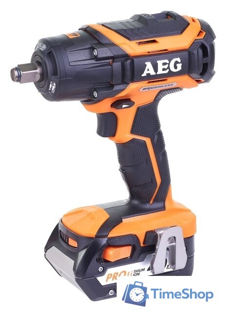 Гайковерт AEG Powertools BSS 18C 12ZBL LI-402C 4935459427 (с 2-мя АКБ, 4.0 Ah) - Изображение №1 — Интернет-магазин Time-Shop