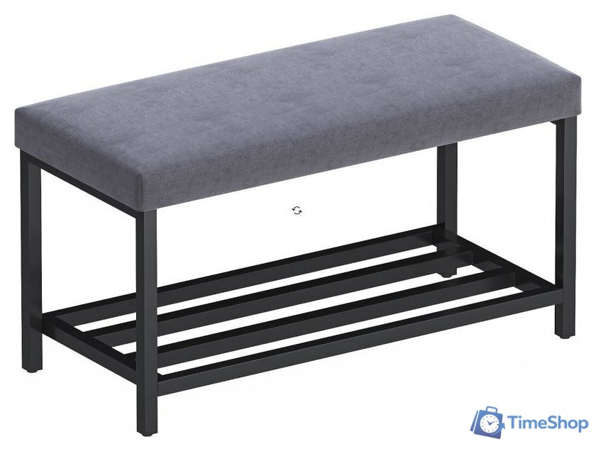 Банкетка Макс Стайл ОБ-320-МСТ (серый) - Изображение №1 — Интернет-магазин Time-Shop