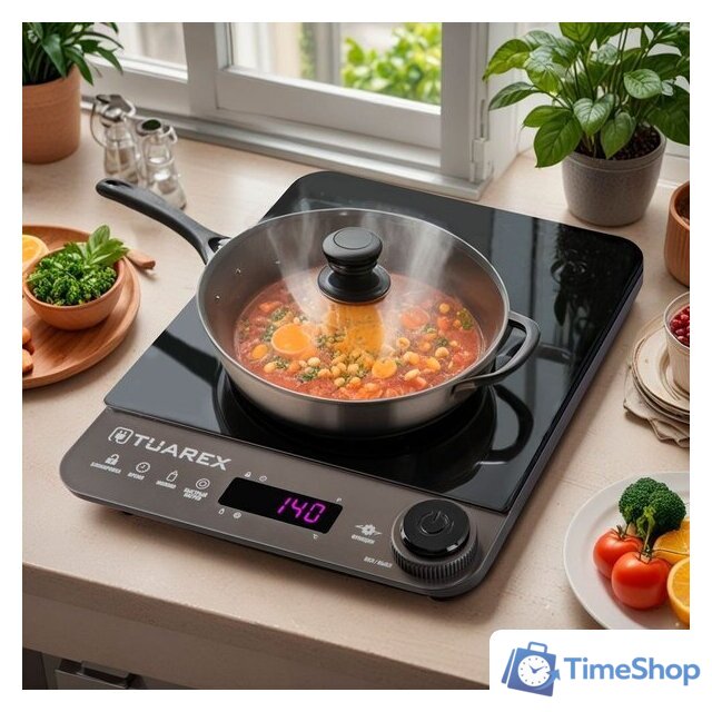 Настольная плита Tuarex TK-2728 - Изображение №2 — Интернет-магазин Time-Shop