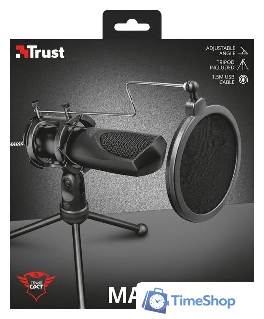 Проводной микрофон Trust GXT 232 Mantis - Изображение №5 — Интернет-магазин Time-Shop