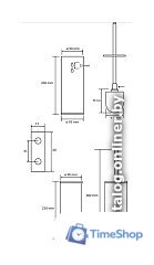 Ершик для унитаза Bemeta Brilo 161313060 - Изображение №2 — Интернет-магазин Time-Shop