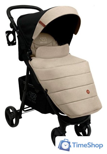 Коляска прогулочная «книга» Sweet Baby Rapido (beige) - Изображение №1 — Интернет-магазин Time-Shop