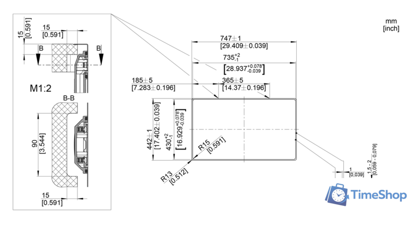 Кухонная мойка Blanco Andano 340/340-IF (без клапана-автомата) - Изображение №5 — Интернет-магазин Time-Shop