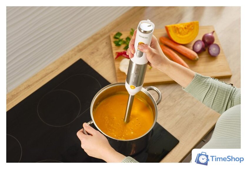 Погружной блендер Sencor SHB 6301WH - Изображение №12 — Интернет-магазин Time-Shop
