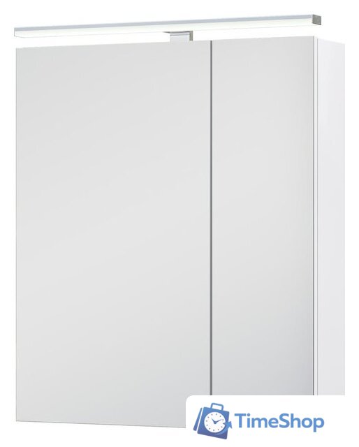  Vigo Шкаф с зеркалом навесной Plaza 600 со светильником - Изображение №1 — Интернет-магазин Time-Shop