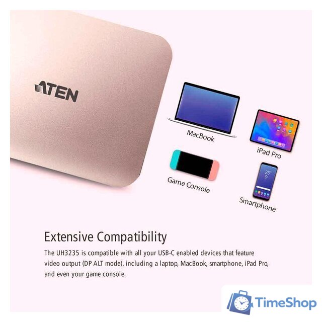 Док-станция Aten UH3235-AT - Изображение №4 — Интернет-магазин Time-Shop