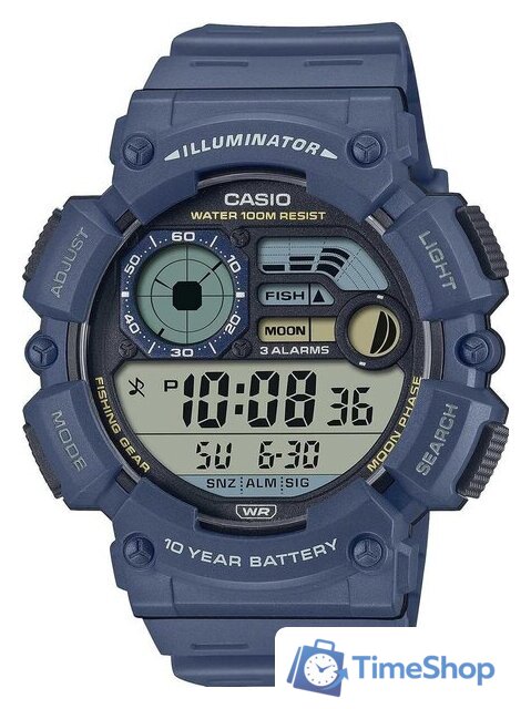 Наручные часы Casio Collection WS-1500H-2A - Изображение №1 — Интернет-магазин Time-Shop
