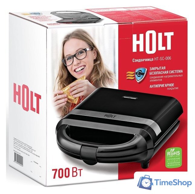Сэндвичница Holt HT-SC-006 - Изображение №3 — Интернет-магазин Time-Shop