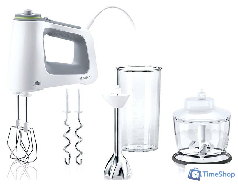 Миксер Braun HM 5137 WH - Изображение №1 — Интернет-магазин Time-Shop