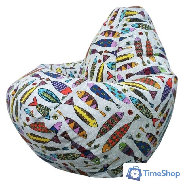 Кресло-мешок Flagman Груша Макси Г2.4-131 Сантона А01 - Изображение №1 — Интернет-магазин Time-Shop