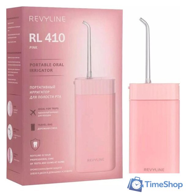 Ирригатор  Revyline RL 410 (розовый) - Изображение №2 — Интернет-магазин Time-Shop