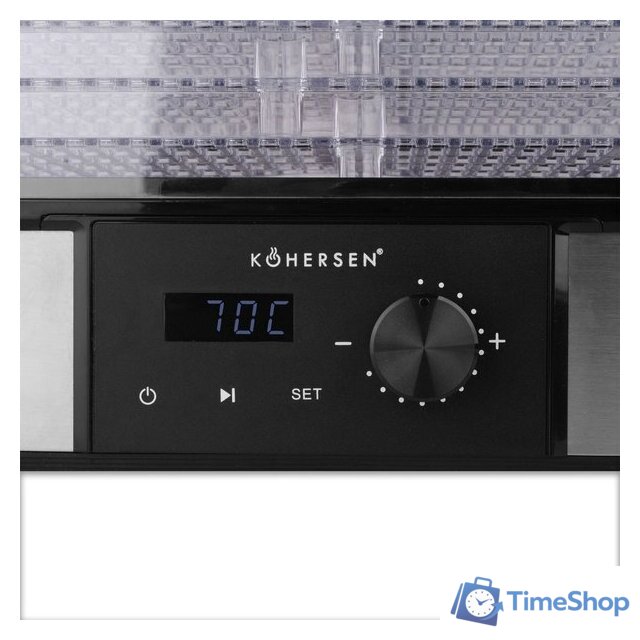 Сушилка для овощей и фруктов Kohersen Stainless Steel MAX 72780 - Изображение №8 — Интернет-магазин Time-Shop