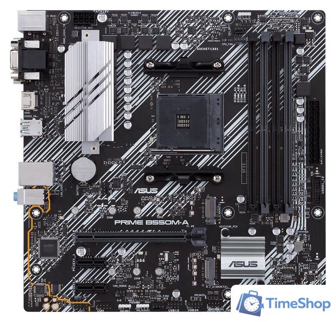 Материнская плата ASUS Prime B550M-A/CSM - Изображение №1 — Интернет-магазин Time-Shop