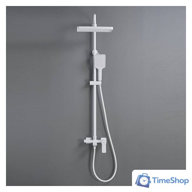 Душевая система  Shevanik S4436C (белый) - Изображение №2 — Интернет-магазин Time-Shop