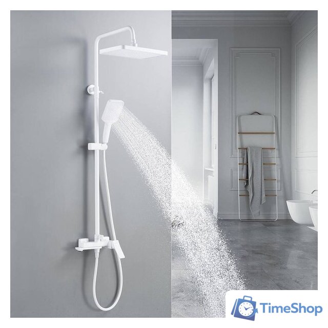 Душевая система  Shevanik S4436C (белый) - Изображение №15 — Интернет-магазин Time-Shop