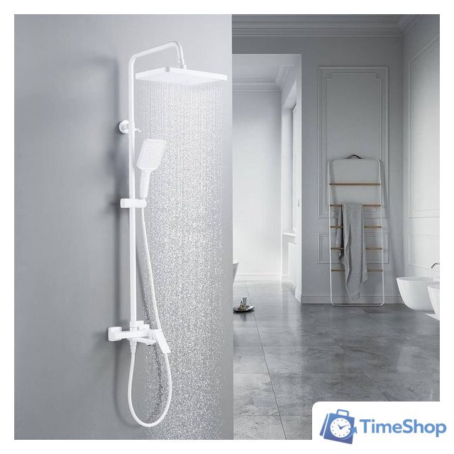 Душевая система  Shevanik S4436C (белый) - Изображение №13 — Интернет-магазин Time-Shop