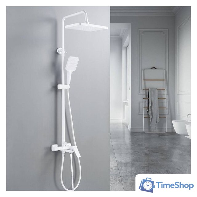 Душевая система  Shevanik S4436C (белый) - Изображение №12 — Интернет-магазин Time-Shop