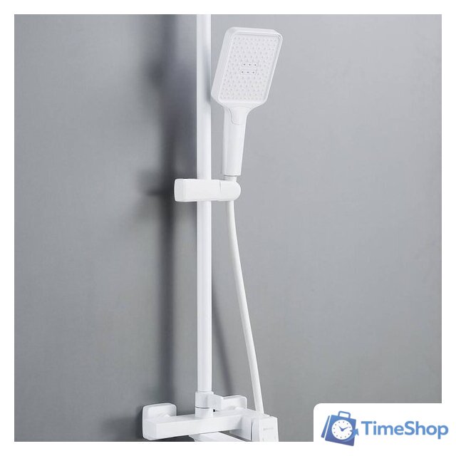 Душевая система  Shevanik S4436C (белый) - Изображение №6 — Интернет-магазин Time-Shop