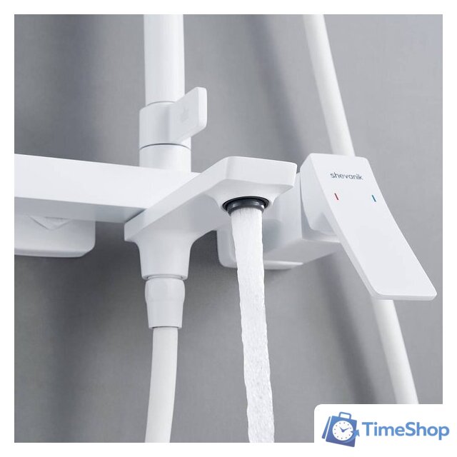 Душевая система  Shevanik S4436C (белый) - Изображение №11 — Интернет-магазин Time-Shop