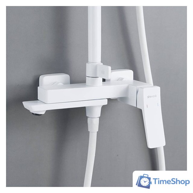 Душевая система  Shevanik S4436C (белый) - Изображение №8 — Интернет-магазин Time-Shop