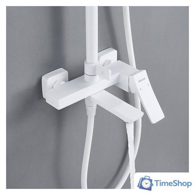 Душевая система  Shevanik S4436C (белый) - Изображение №10 — Интернет-магазин Time-Shop