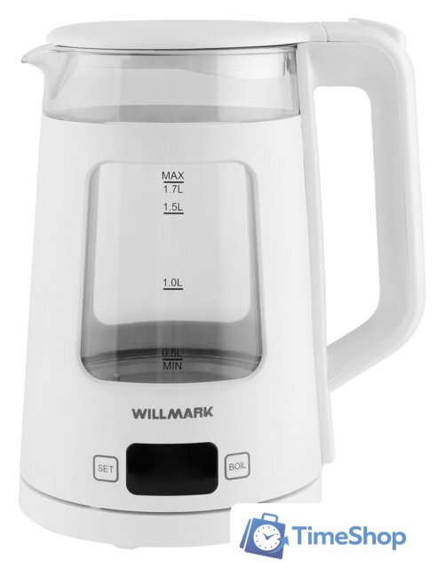 Электрический чайник Willmark WEK-1720DW - Изображение №1 — Интернет-магазин Time-Shop