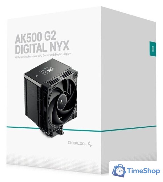 Кулер для процессора DeepCool AK500 G2 Digital NYX R-AK500G2-BKNNMN-GJD-1 - Изображение №9 — Интернет-магазин Time-Shop